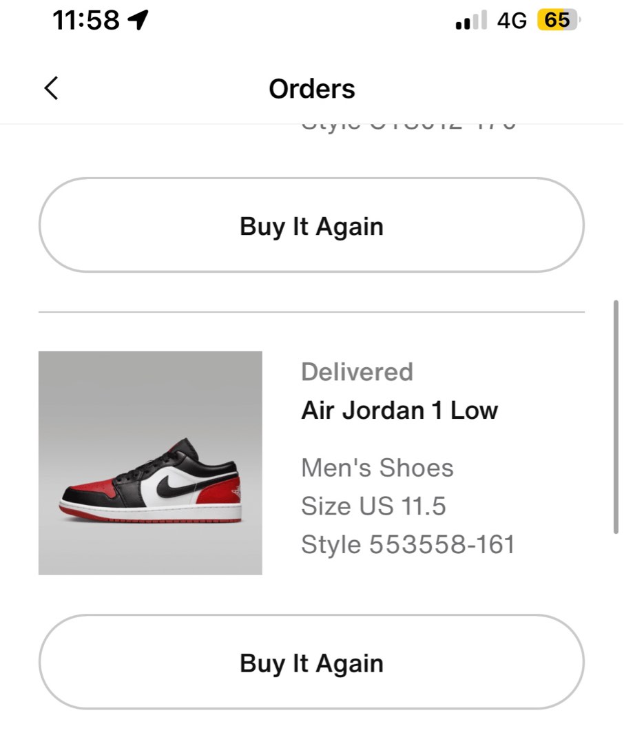 Air jordan 1 clearance bred toe stockx
