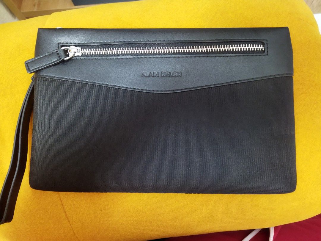 Alain delon clutch shop bag