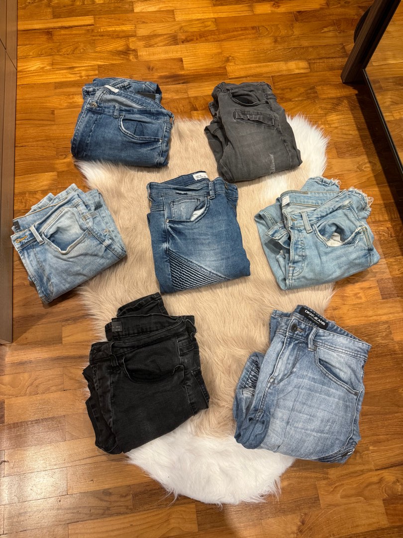 dkny distressed jeans