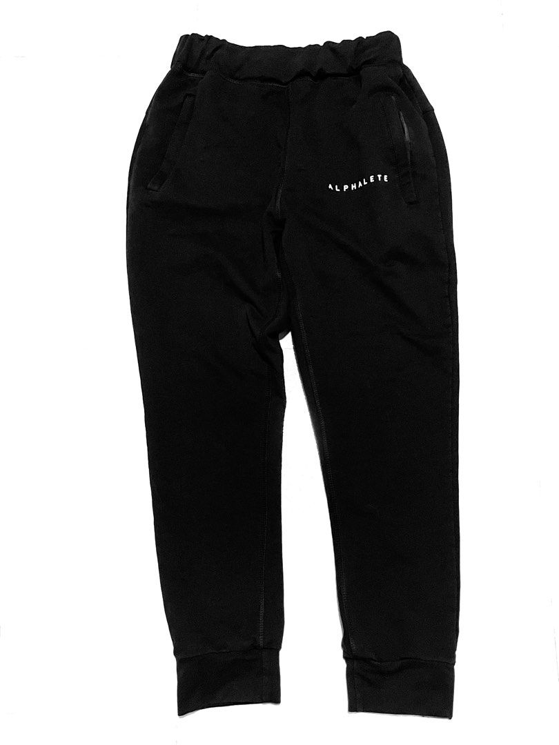 Alphalete black joggers discount