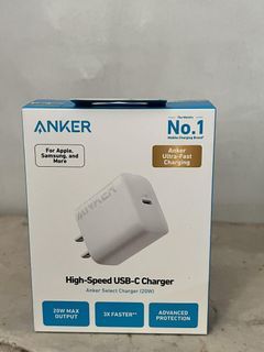 Anker Select 20w TypeC Fast Charger