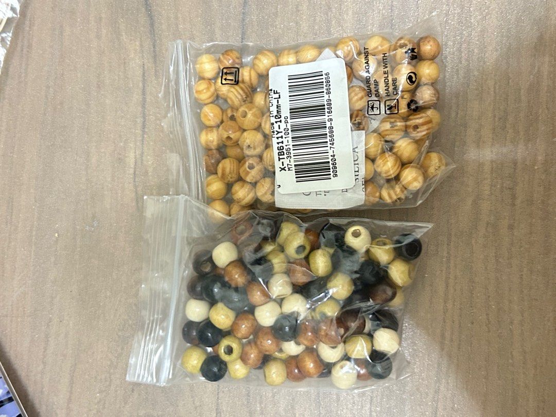 assorted beads & string (Category: Craft Supplies & Tools) located in Singapore. Submitted by jiasfishmarket (Listing ID 1285496696, Image 1). Description: assorted beads and string for sale! screenshot and circle then dm for price!! .