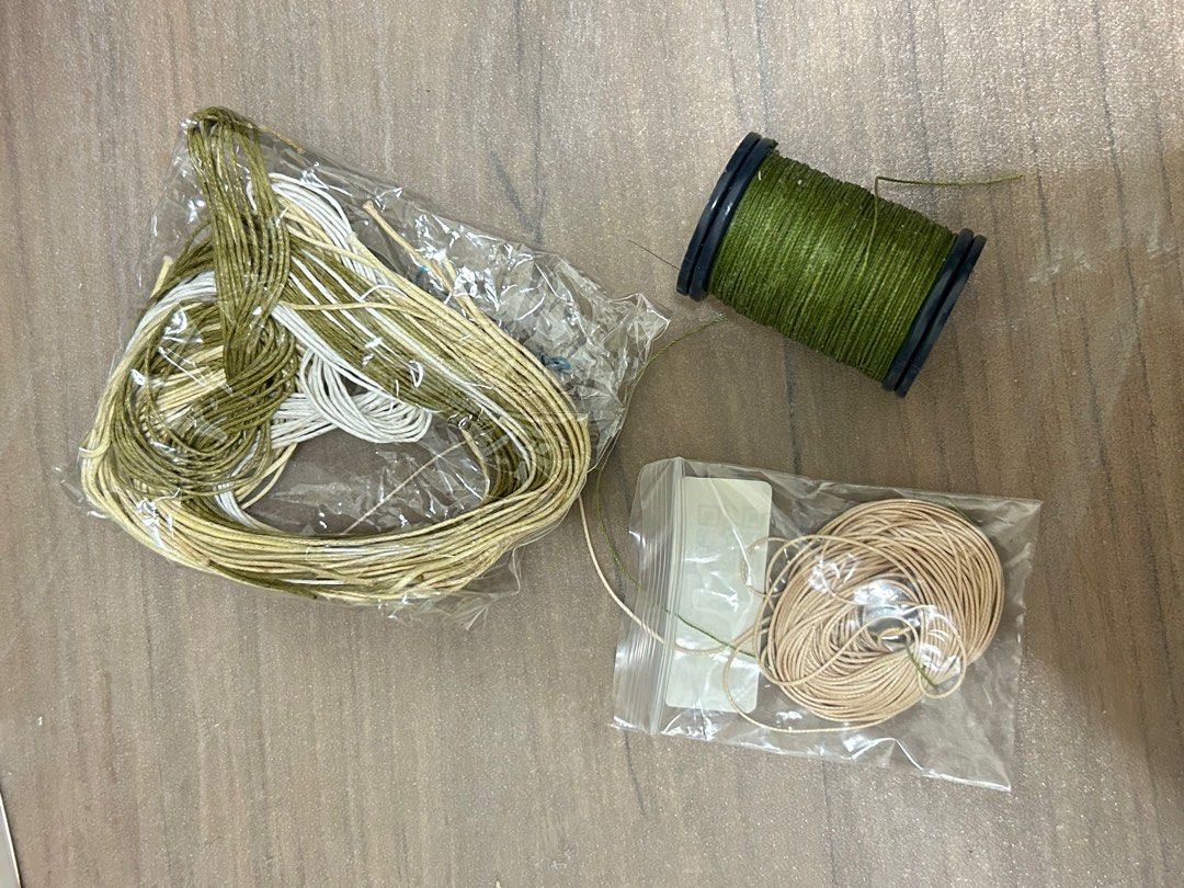 assorted beads & string (Category: Craft Supplies & Tools) located in Singapore. Submitted by jiasfishmarket (Listing ID 1285496696, Image 2). Description: assorted beads and string for sale! screenshot and circle then dm for price!! .
