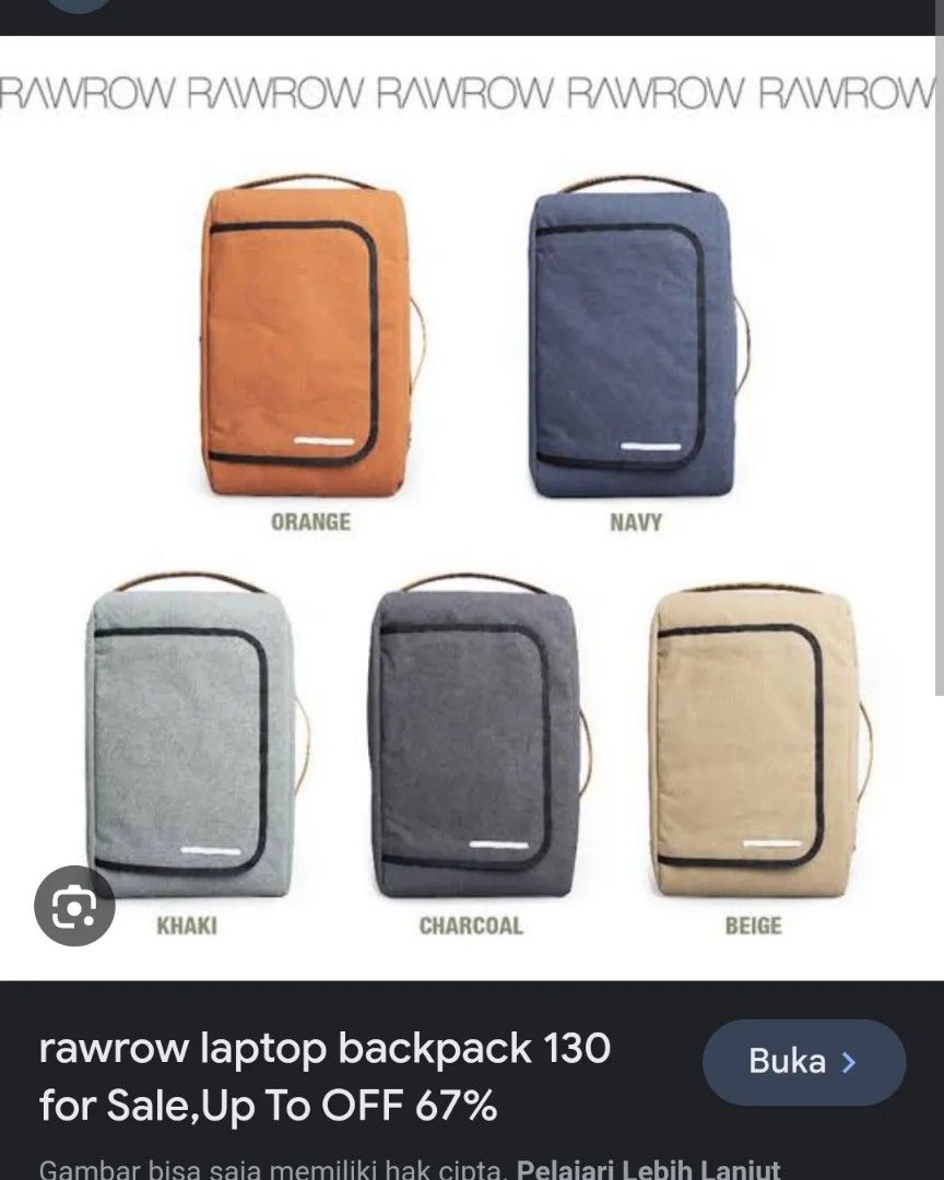 Rawrow laptop backpack 130 outlet