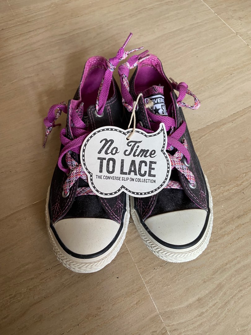 No time to shop lace converse womens