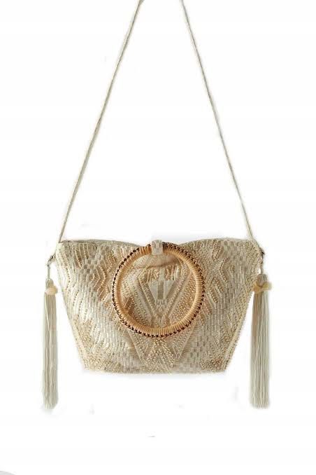 Zara bamboo handle bag hotsell