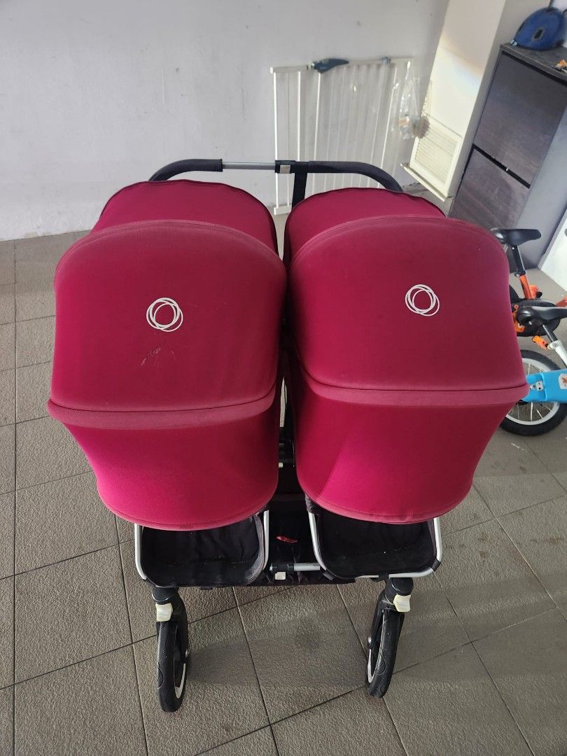 Bugaboo Donkey 2 with Twin extension Babies Kids Going Out