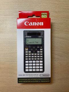 Canon Scientific  Calculator F-789SGA Transparent Case PRC Approved