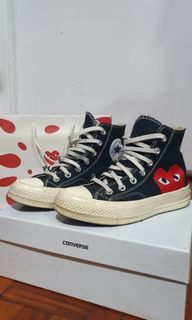 Black Converse x CDG fake Women s Fashion Footwear Sneakers