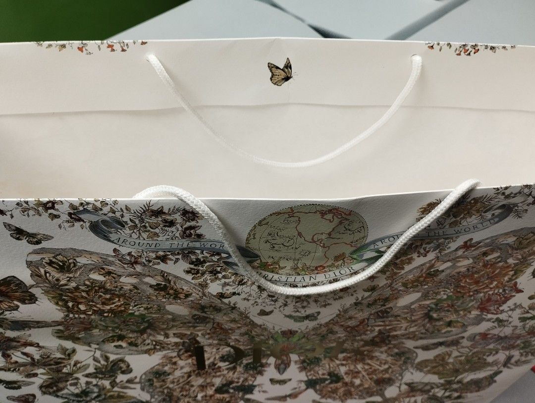 Christian dior paper bag online