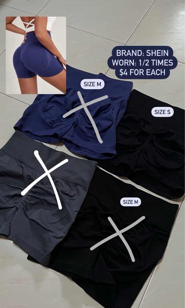 Shein Activewear Shein Running Shorts CLEARANCE Gym Shorts (shein