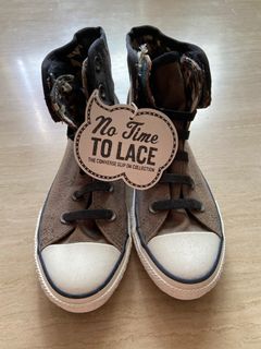 No time to deals lace converse toddler