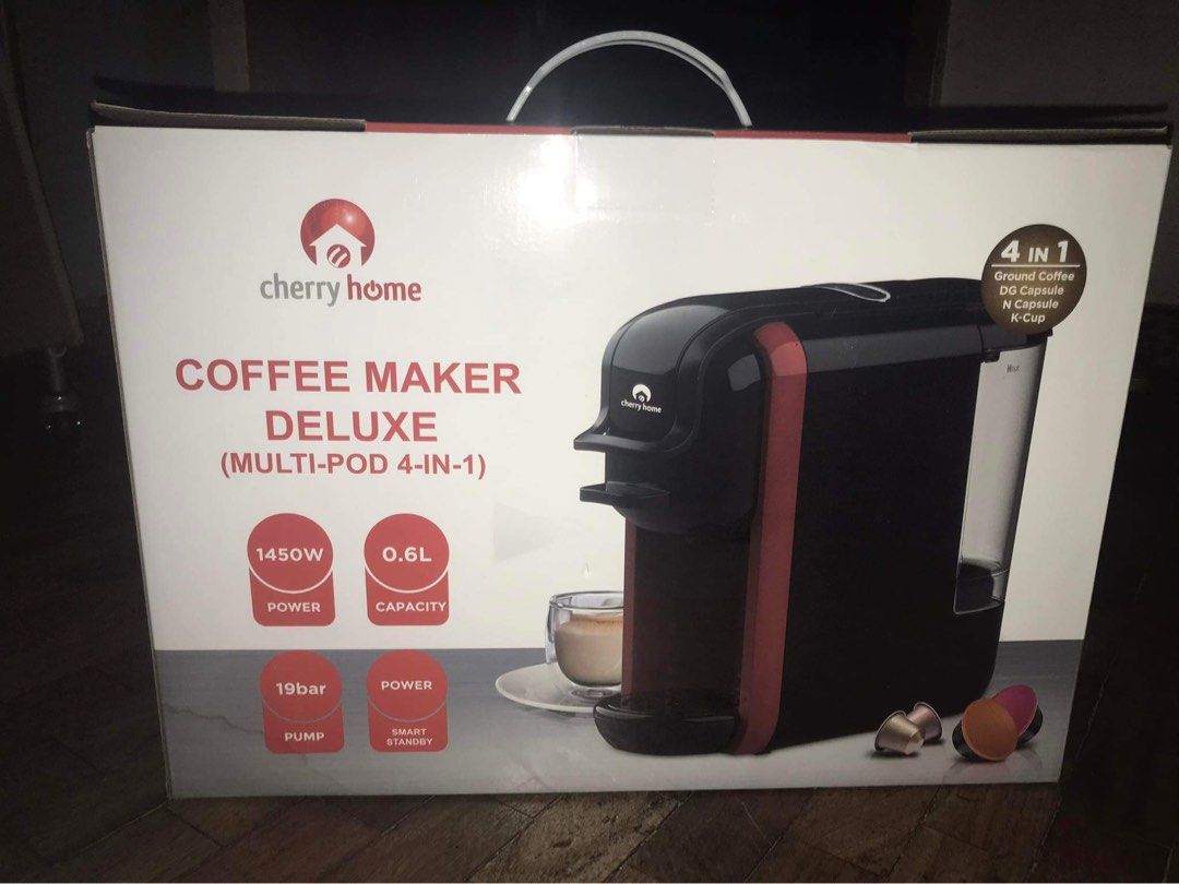 Coffee Maker (Category: Coffee Machines & Makers) located in Pasig City. Submitted by samthesun (Listing ID 1285364422, Image 1). Description: Cherry Mobile Coffee Maker Deluxe & Tefal Set BRAND NEW NEVER BEEN USED SOLD AS SET.