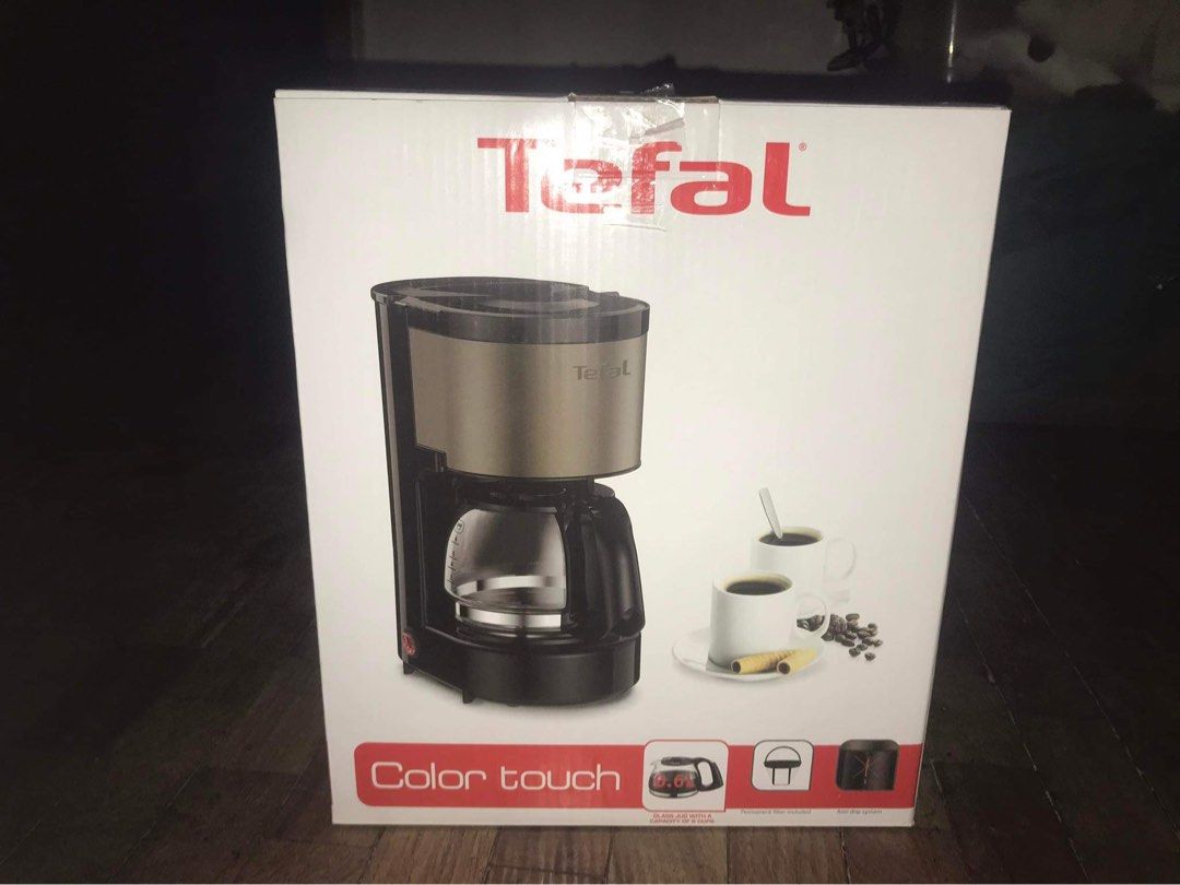 Coffee Maker (Category: Coffee Machines & Makers) located in Pasig City. Submitted by samthesun (Listing ID 1285364422, Image 2). Description: Cherry Mobile Coffee Maker Deluxe & Tefal Set BRAND NEW NEVER BEEN USED SOLD AS SET.
