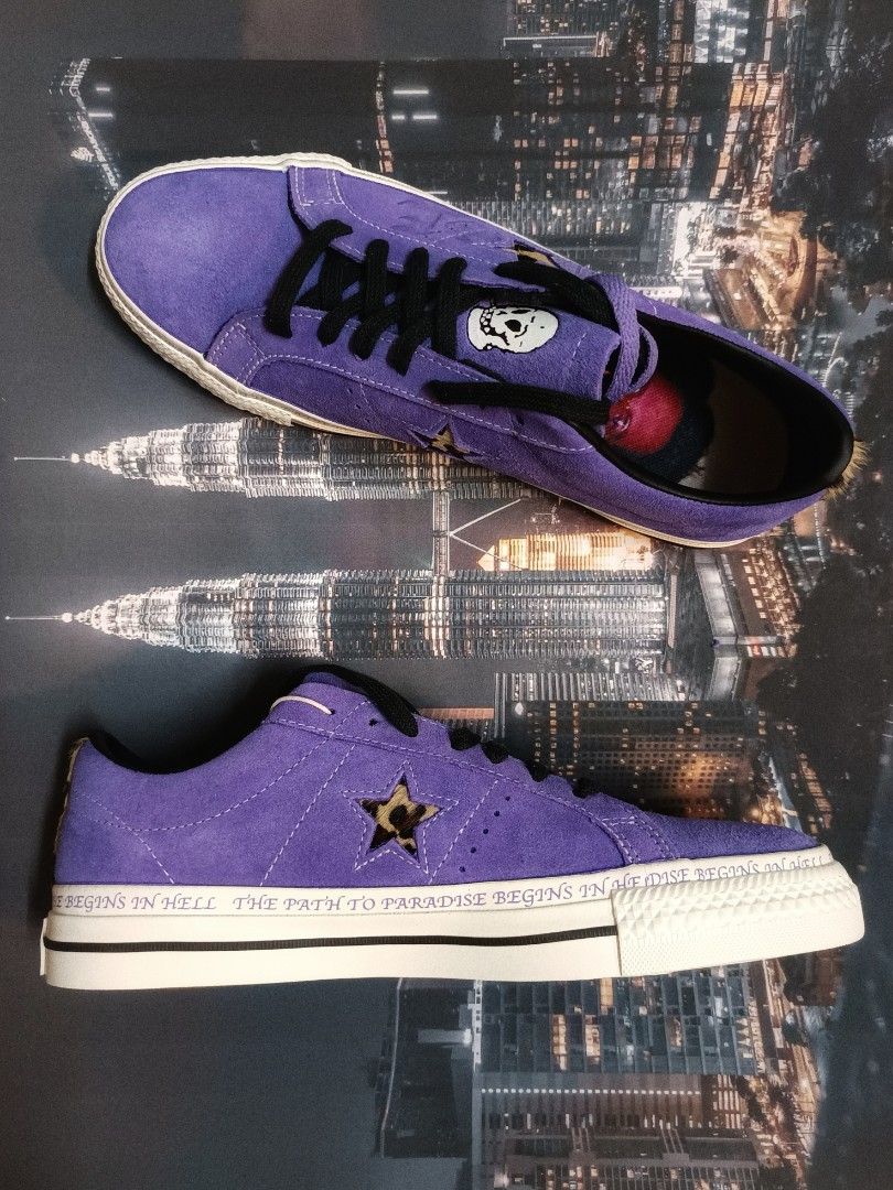 Converse one store star lila