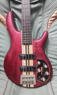 FS/FT: Cort A4 4-String Active Passive Electric Bass Neckthru Body Davie504 NOT Fender Squier Musicman Sterling Warwick Sire