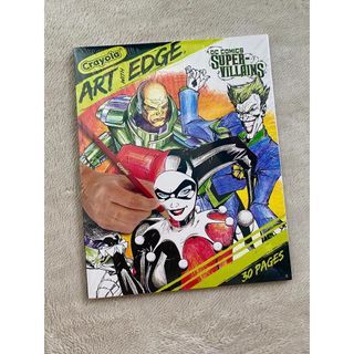Crayola Art with Edge DC Comics Super-villains Coloring Art Book