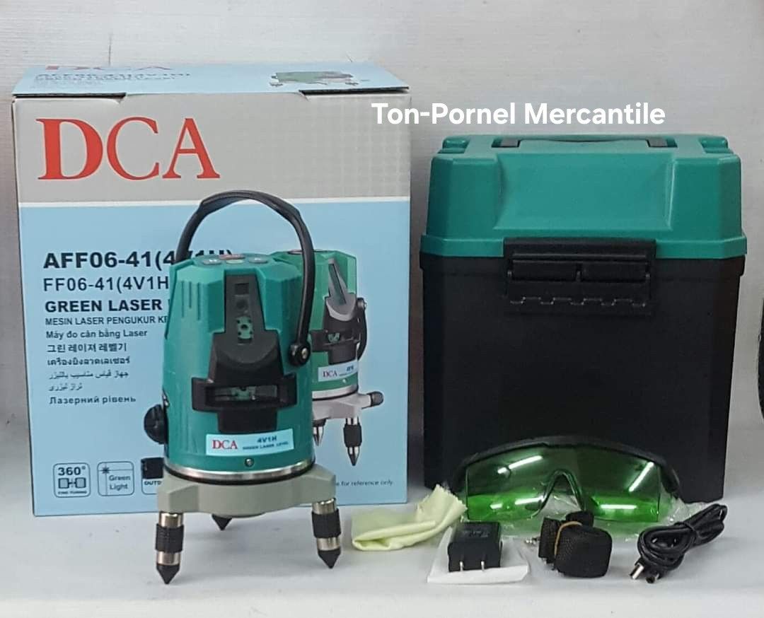 DCA GREEN LINE LASER LEVEL (Category: Construction Tools & Equipment) located in Manila. Submitted by tonpornel (Listing ID 1285349663, Image 3). Description: Ton-Pornel Mercantile • We supply Powertools, Hardware tools, Plumbing, Paints, Electrical and Construction materials • We offer Paint Mixing and Powertools Repair Visit us: 38 Marcos Highway Mayamot, Antipolo City https://maps.google.com/?cid=1384230075759805792&entry=gps Store hours Mon t