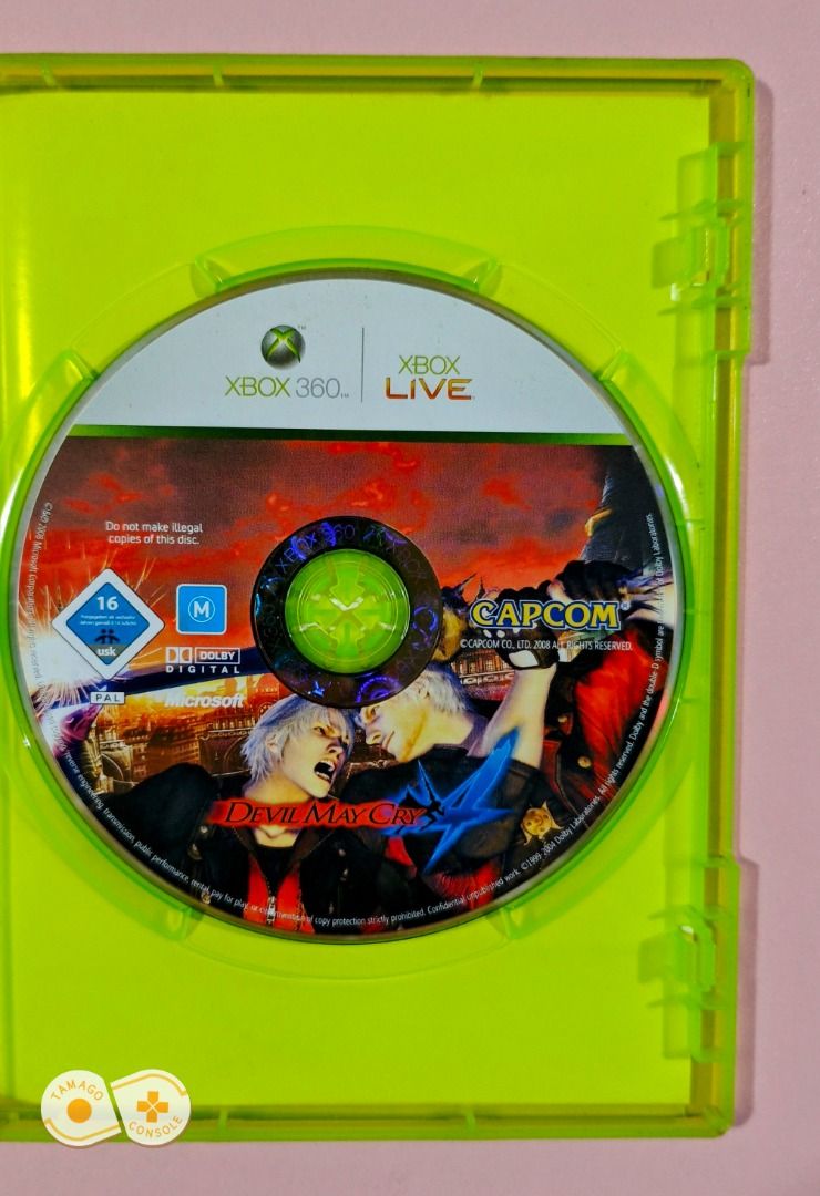 Devil May Cry 4 XBOX 360 Complet FR TBE