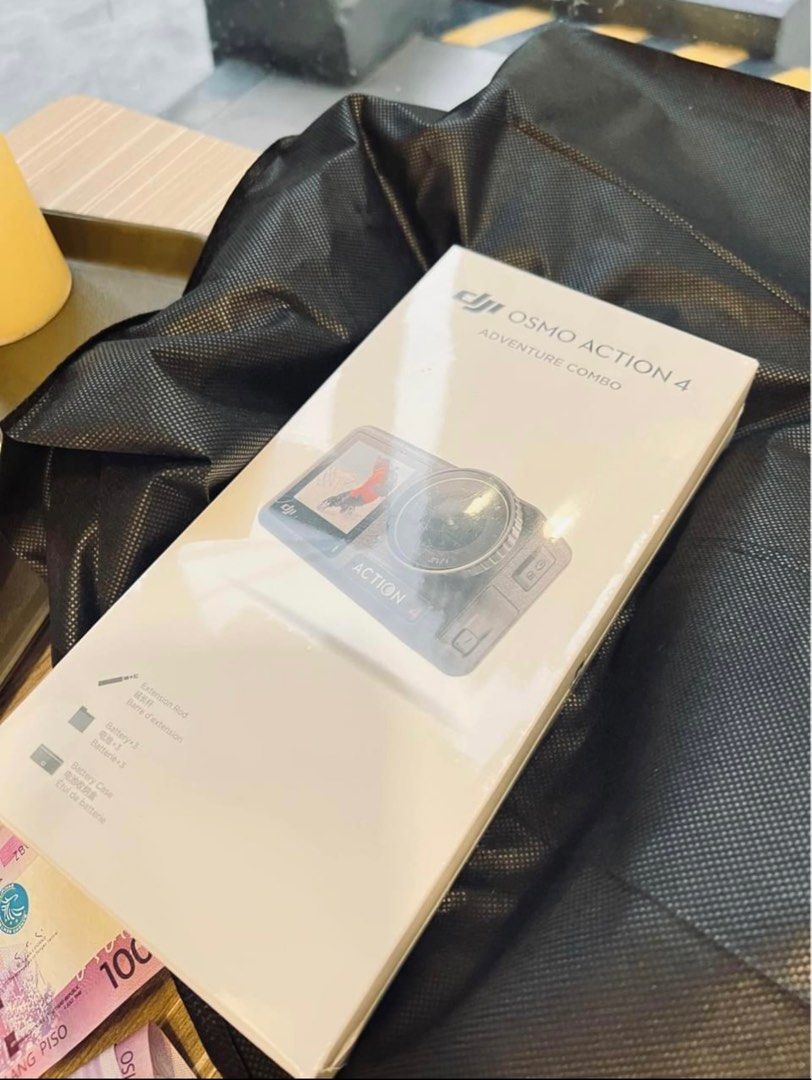 Dji Action 4 Adventure Combo (Category: Cameras) located in Pasay City. Submitted by shansey21 (Listing ID 1285439013, Image 2). Description: Available!! Brandnew Sealed Dji Osmo Action 4 Adventure combo New Price : 24,590 only!! limited stocks only!! 1 year warranty 7 days replacement Malate Manila vitocruz taft COD will do + SF.
