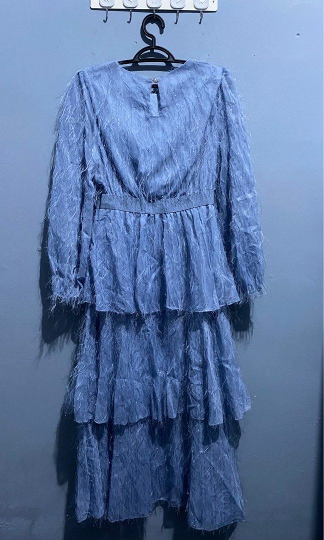 Dress sales bulu bulu