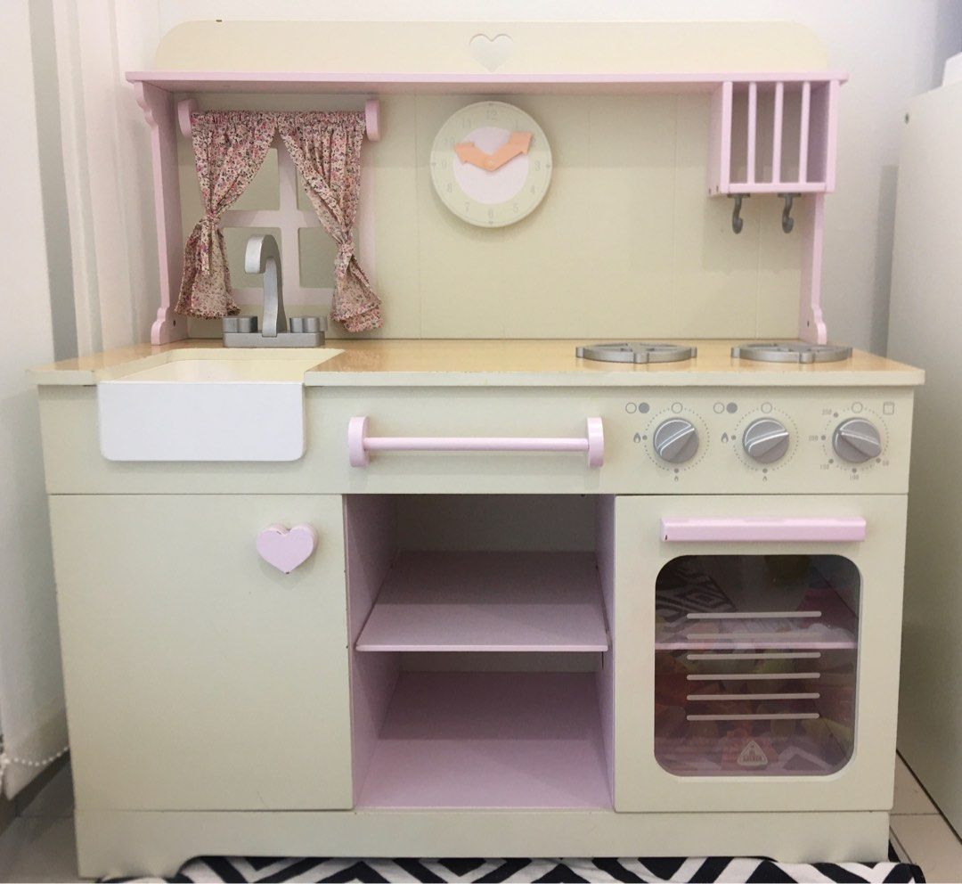 Elc pink shop wooden kitchen