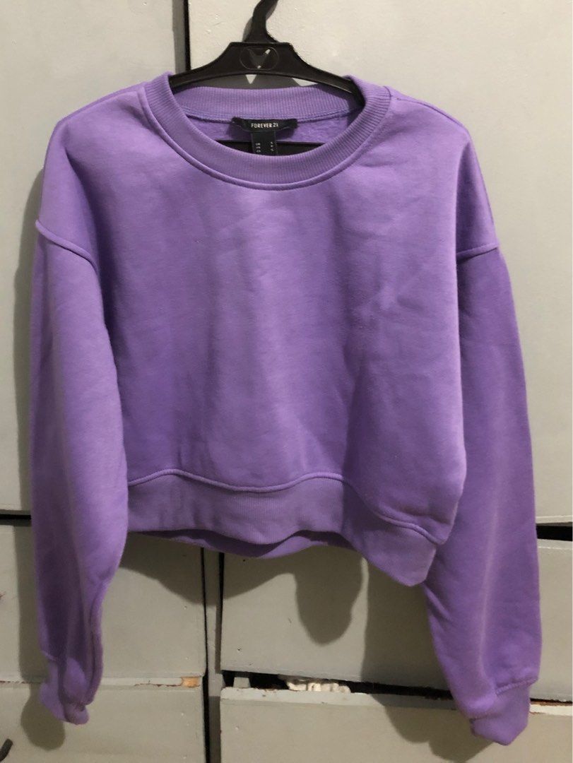 Forever 21 lavender sweater best sale
