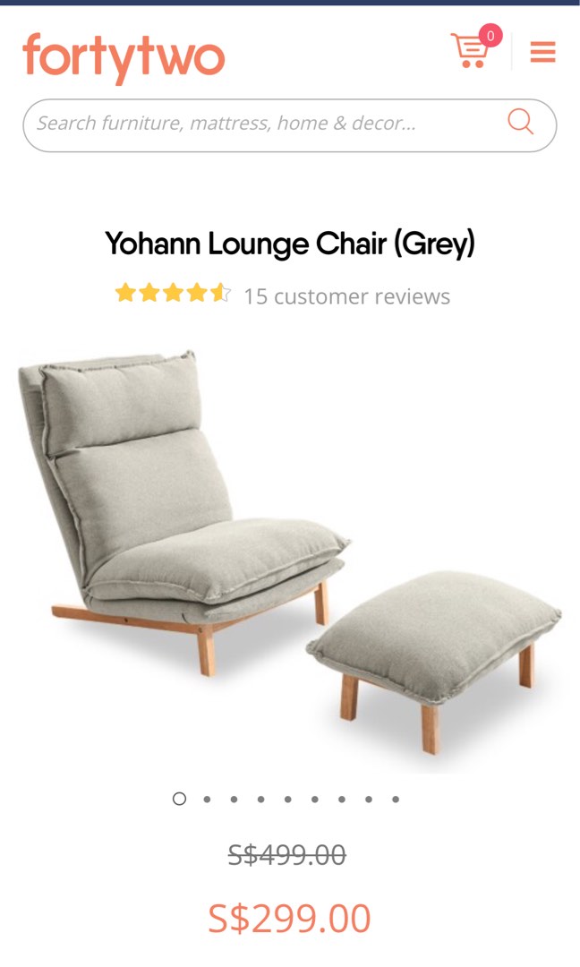 Forty two lounge chair best sale