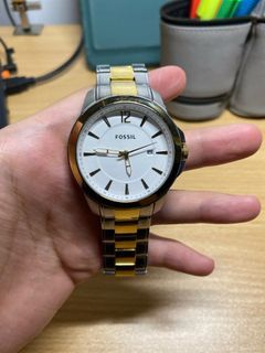 Fossil Two-tone Watch for Mens