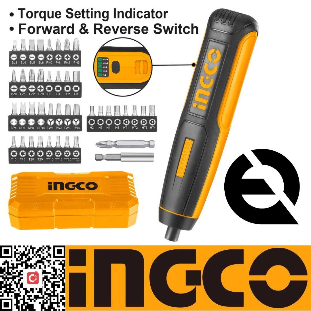 Ingco electric outlet screwdriver
