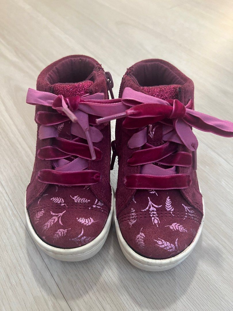 Frozen Anna theme Clark s high cut shoes