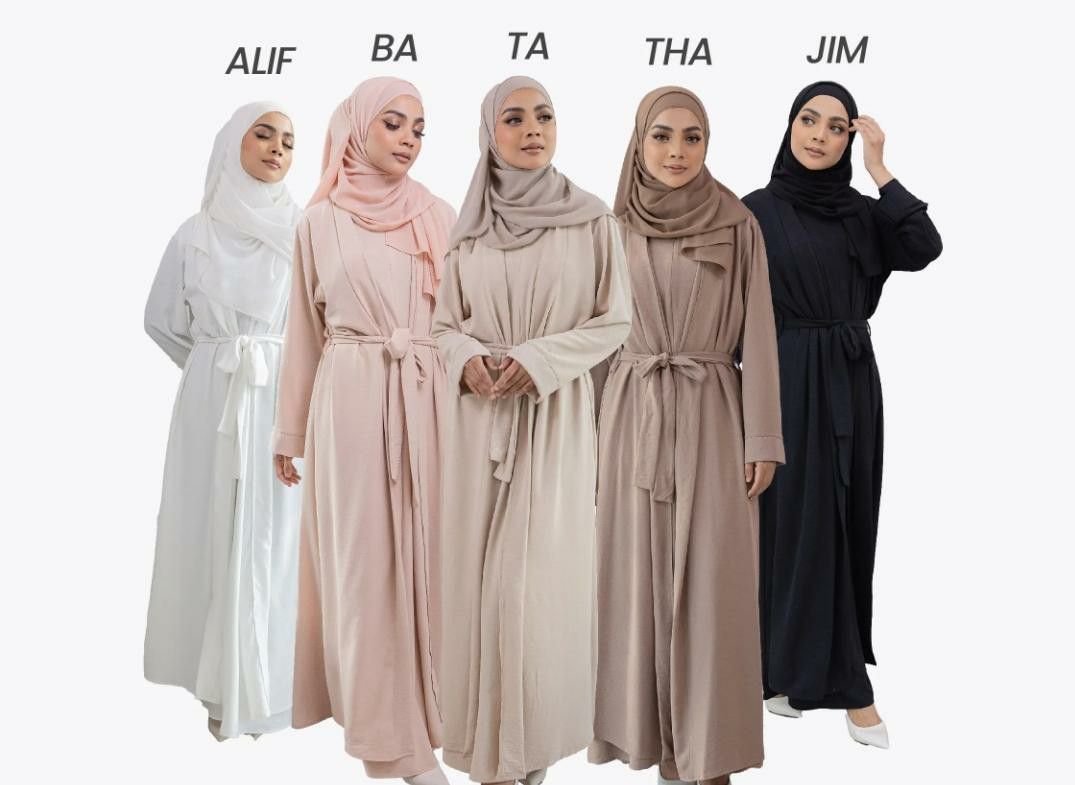 Soft cotton abaya sale