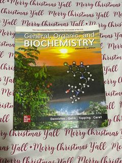General Organic and Biochemistry By: Denniston 11th ed. (mindmover)