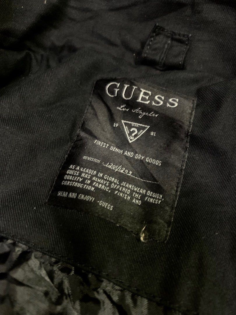 Guess Finest Denim Jacket Limited Edition Men s Fashion Coats Jackets and Outerwear on Carousell