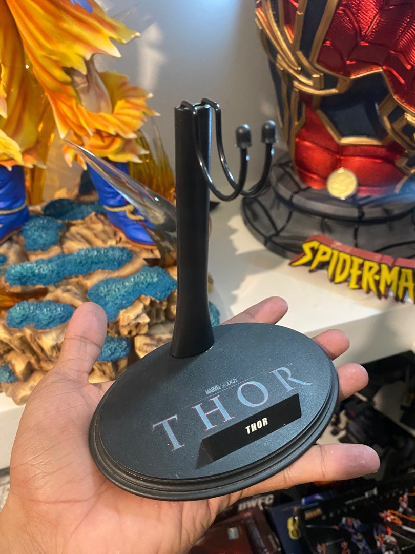 Thor Stand Hot toys THOR Base Stand 1/6 Scale, Hobbies & Toys, Toys & Games on ...