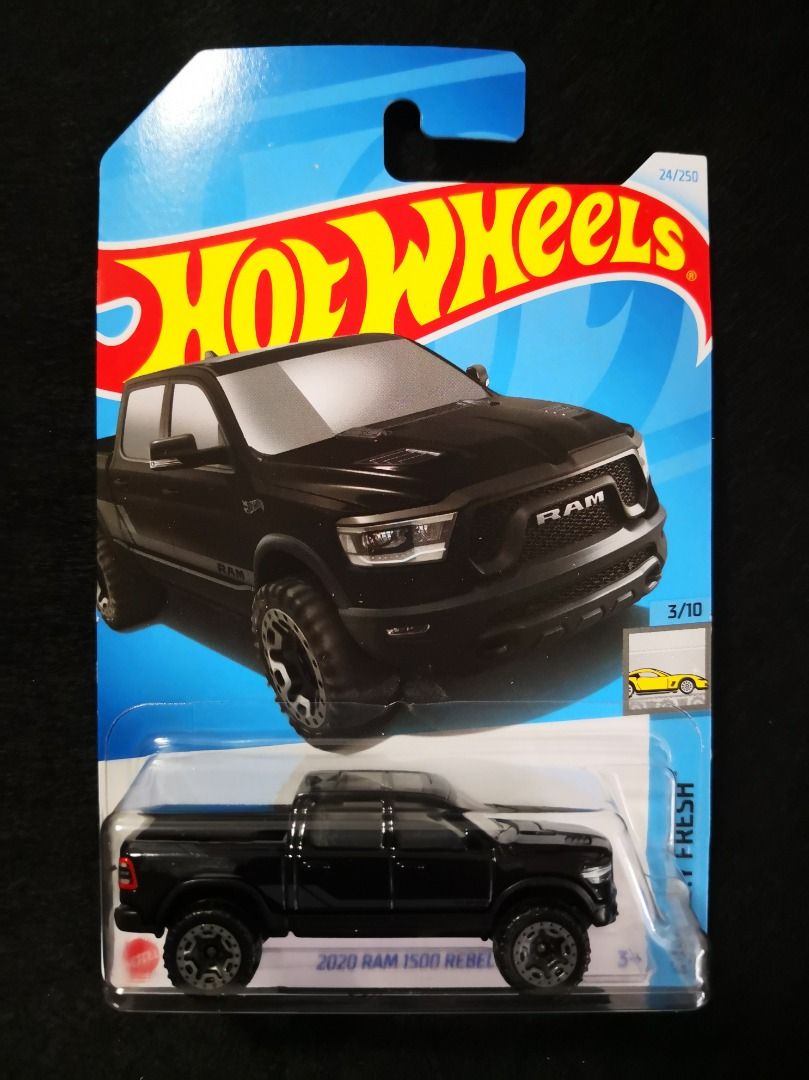 Hot wheels dodge ram sales 1500 black
