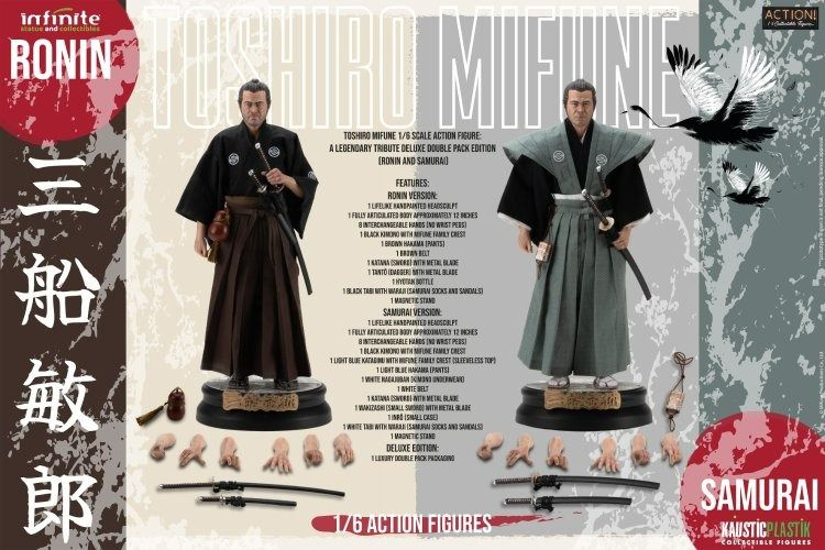 Infinite Statue 三船 敏郎 浪人版Toshiro Mifune Toshiro Mifune Ronin Sixth Scale Figure by Infinite Statue