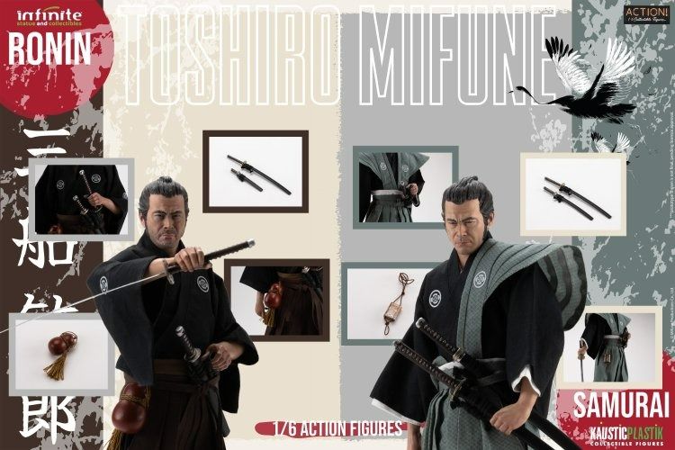 Infinite Statue 1/6 三船 敏郎 武士(侍).Ver Toshiro Mifune Ronin Sixth Scale Figure by Infinite Statue