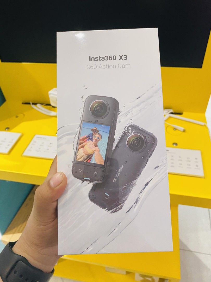 Insta360 ONE X3 Pocket 360 Action Camera (Category: Video Cameras) located in Makati City. Submitted by techubstoreandaccessories (Listing ID 1285564541, Image 1). Description: Insta360 ONE X3 Pocket 360 Action Camera Ready for Pick-Up / Same Day Delivery Via Lalamove‼️ DETAILS: ✅ Actual Picture Posted. ✅BRAND NEW, SEALED, & ORIGINAL. ✅7 Days Replacement for Factory Defects and 1year Limited Warranty. (Terms and conditions apply). ✅With Sales Inv