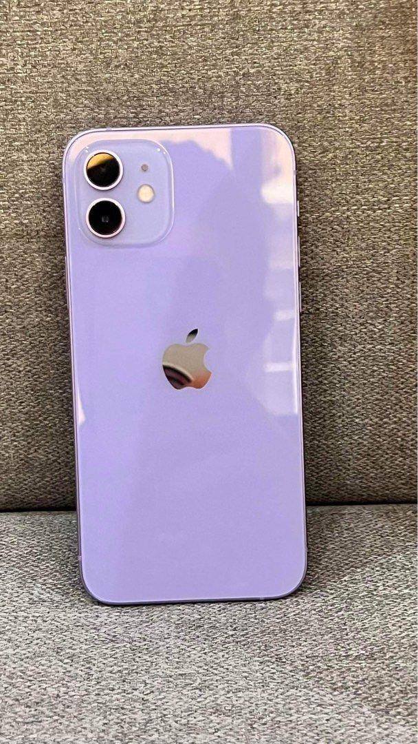 Iphone 12 (Category: iPhone 12 Series) located in Marikina City. Submitted by micharon (Listing ID 1285330523, Image 1). Description: Bought December 2023 With box and original charging cable 100% smooth 100% battery health Globe locked Payment via BPI or Gcash, even upon meet-up Delivery via Grab or Lalamove .