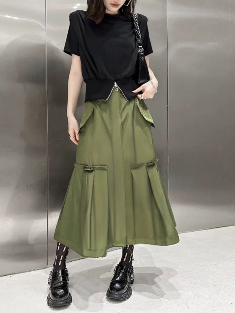 Aline cargo skirt shop