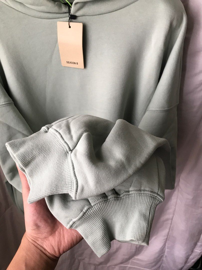 KANYE WEST SEASON 6 YEEZY GLACIER HOODIE Men s Fashion Tops Sets Hoodies on Carousell