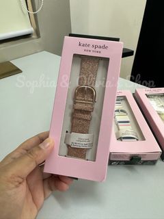Kate Spade GLITTERY PINK Watch Strap for Apple Watch Series 38/40/41mm
