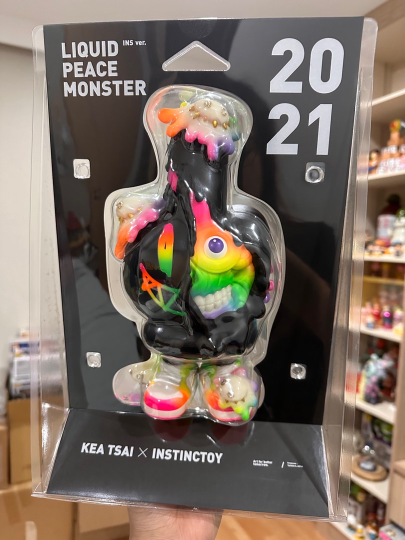 Kea Tsai x InstincToy - Liquid Peace Monster 2021, Hobbies & Toys 