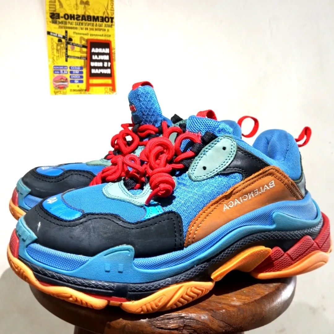 Balenciaga triple s royal blue discount