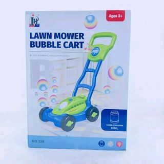 Lawn mowers bubble cart