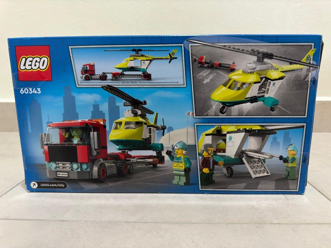 LEGO CITY RESCUE HELICOPTER, Hobbies & Toys, Toys & Games on Carousell