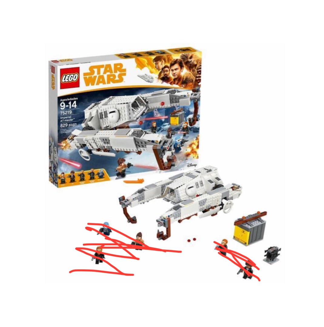 Lego Star Wars AT hauler Hobbies Toys Toys Games on Carousell
