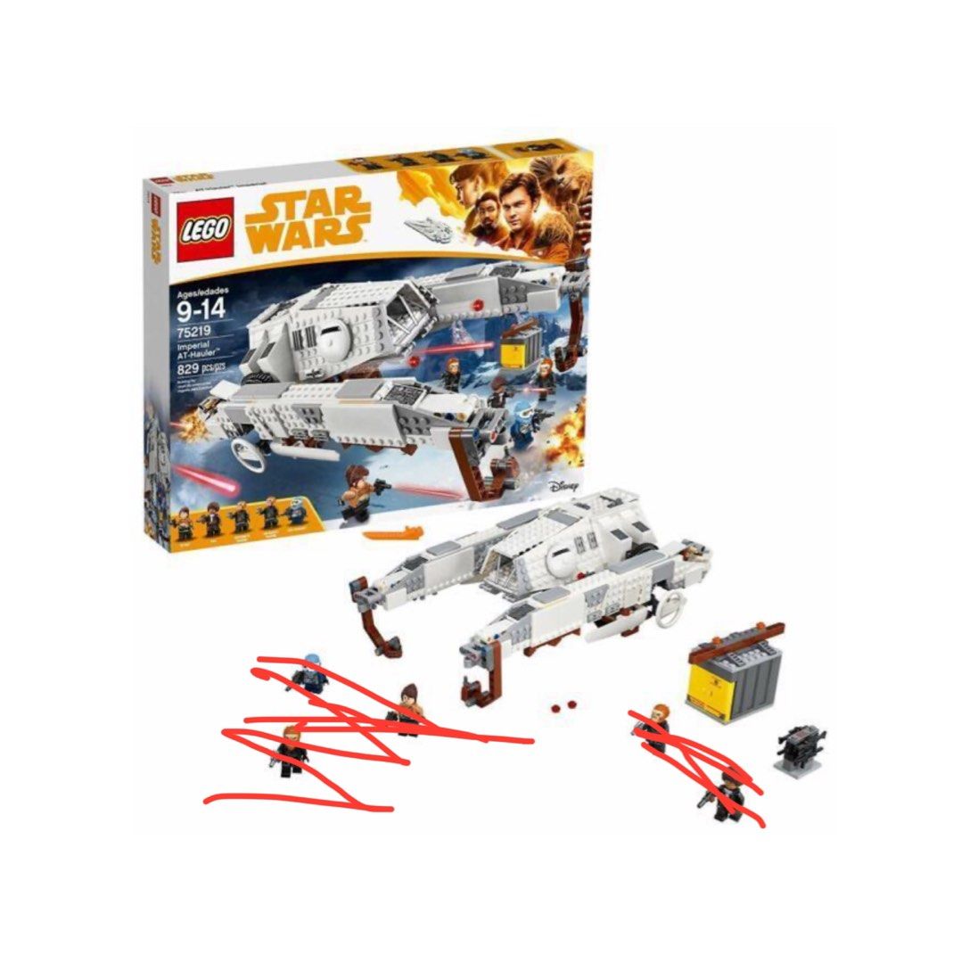 Lego star wars at hauler sale