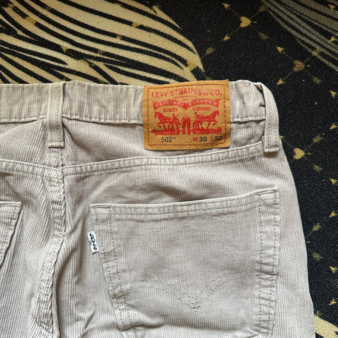 Levis 502 cord hot sale